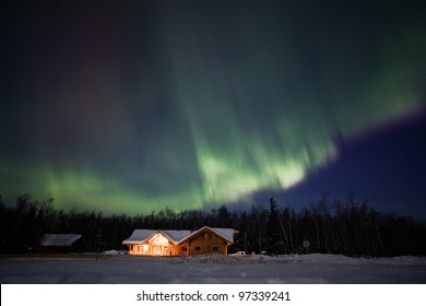 Great Northern Lights Display Over Alaska, March 2012