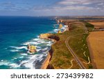 Great Ocean Road and 12 Apostles. Australia. Series of city and country