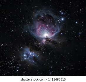 Great Orion Nebula, M42, in the constellation of Orion