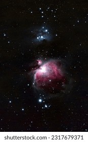 The great Orion Nebula M42 and running man nebula