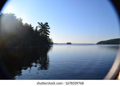 Great Pond In The Belgrade Lakes Region Of Maine USA