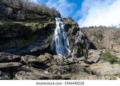 The Great Powerscourt Waterfall Cascade County Wicklow Ireland