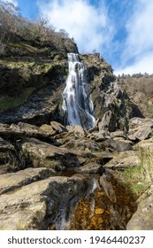 The Great Powerscourt Waterfall Cascade County Wicklow Ireland