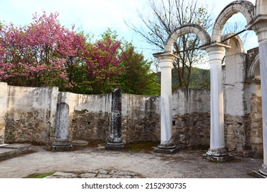 Great Preslav (Veliki Preslav), Shumen, Bulgaria. Ruins of The capital city of the First Bulgarian Empire medieval stronghold