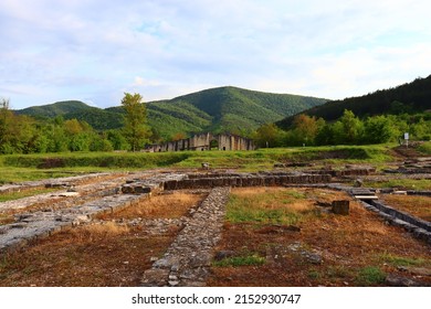 Great Preslav (Veliki Preslav), Shumen, Bulgaria. Ruins of The capital city of the First Bulgarian Empire medieval stronghold