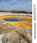 great prismatic spring in Yellowstone