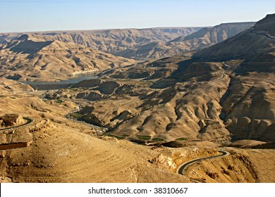 The Great Rift Valley Of Jordan