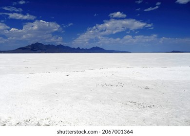 The Great Salt Lake Desert In Utah