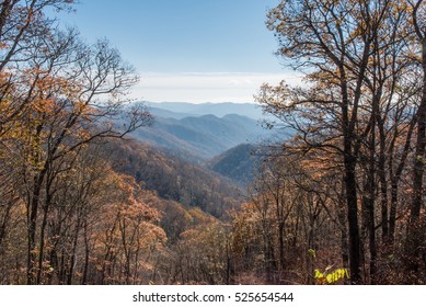 Great Smoky Mountains National Park In Fall