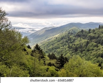 Great Smoky Mountains In North Carolina, US