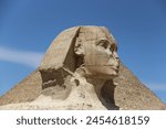 Great Sphinx, Giza, Great Sphinx of Giza, Cairo, El Cayro, Egypt, pharaoh, Pharaohs, Archaeology, necropolis, Egyptology, Kefren, nemes, Horus, World Heritage Site
