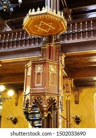 The Great Synagogue, Dohany Street Synagogue, In Budapest In Hungary.  It Is The Largest Judaism Temple In Europe, And A Centre Of  Neolog Judaism. 2017-6