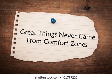 Great Things Never Came Comfort Zones Stock Photo Edit Now 401799220 Great Things Never Came Comfort Zones Stock Photo Edit Now 401799220