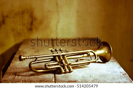a great trumpet