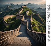 The Great Wall of China is a massive series of fortifications built across northern China over centuries to protect the Chinese Empire from invasions. It one of the most famous landmarks in the world