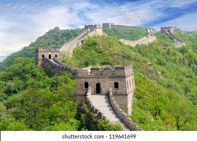 Great Wall of China in Summer