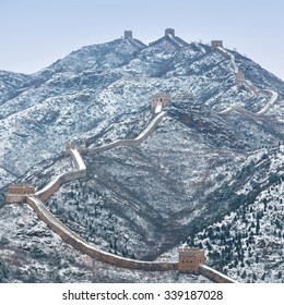 Great Wall In Snow