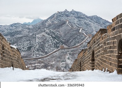 Great Wall In Winter