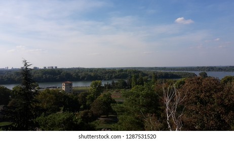 Great War Island Located At The Confluence Sava And Danube Rivers