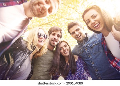 Great weekend with my friends  - Shutterstock ID 290184080