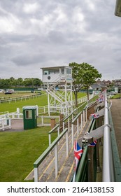 Great Yarmouth, Norfolk, UK – June 04 2022. The racecourse, used to host horse racing events throughout the year, in the seaside town of Great Yarmouth