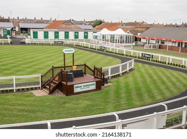 Great Yarmouth, Norfolk, UK – June 04 2022. The racecourse, used to host horse racing events throughout the year, in the seaside town of Great Yarmouth