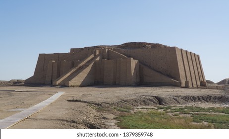 Great Ziggurat Of Ur City, Iraq