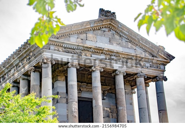 Greco-Roman architecture and
culture. An old temple built in Greco-Roman style. Landmarks of the
world