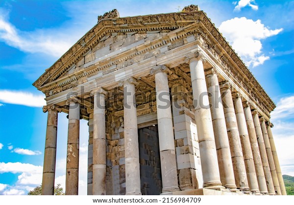Greco-Roman architecture and\
culture. An old temple built in Greco-Roman style. Landmarks of the\
world