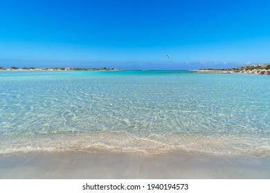 Greece, Crete, Elafonissi Beach In Summer