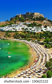 Greece Holidays, Rhodes Island, Lindos Beach