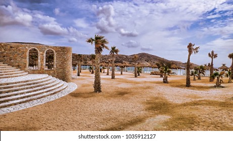 Greece Ios Island Koumpara Beach