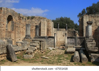 Greece Olympia Ruins Of Olympia Origin Of The Olympic Games