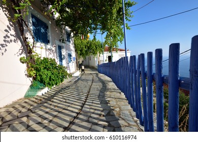 Greece, Skopelos - Alley In Glossa