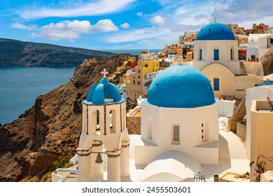 GREECE'S Magnificent tourist island Santorini - Powered by Shutterstock