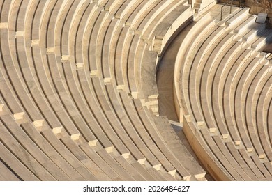 greek amphitheater to the Acropolis of Athens in Greece
