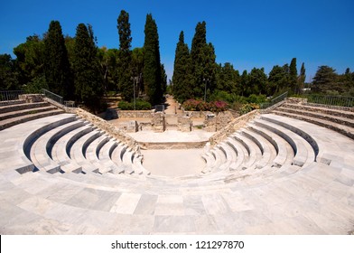 Greek Amphitheater In Kos, Greece