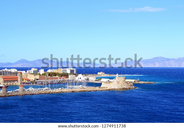 Greek Island Rhodes Greece October 25th Stock Photo Edit Now