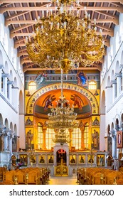 Greek Orthodox Church Interior, Saint Dimitrios Of Thessaloniki