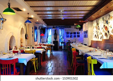 Greek Restaurant Interior