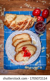 Greek Sweet Mahlab Bread - Tsoureki