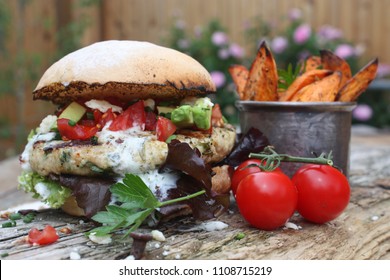 Greek Turkey Burger