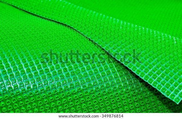 Green Antiicing Nonskid Mat Protecting Ice Stock Photo Edit Now