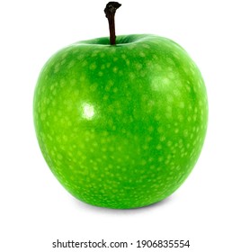 Green Apple isolated on a white background