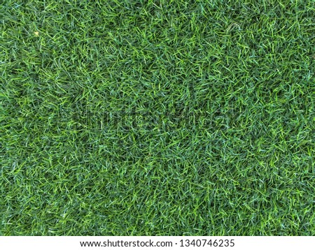 Green artificial grass background