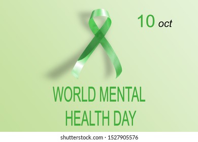 2,790 Green ribbon mental health Images, Stock Photos & Vectors ...