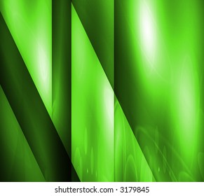 green background