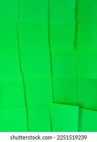 Green background made of green stickers.  - Shutterstock ID 2251519239