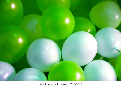 Green Baloons