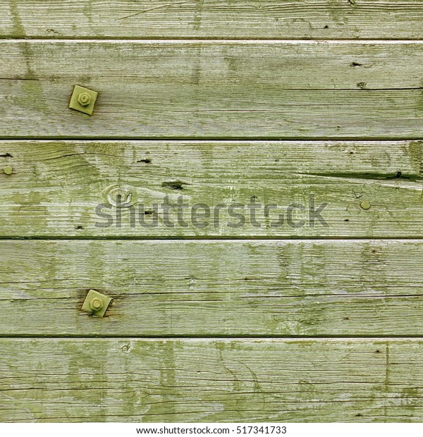 Green Barn Wooden Wall Planking Square Stock Photo Edit Now